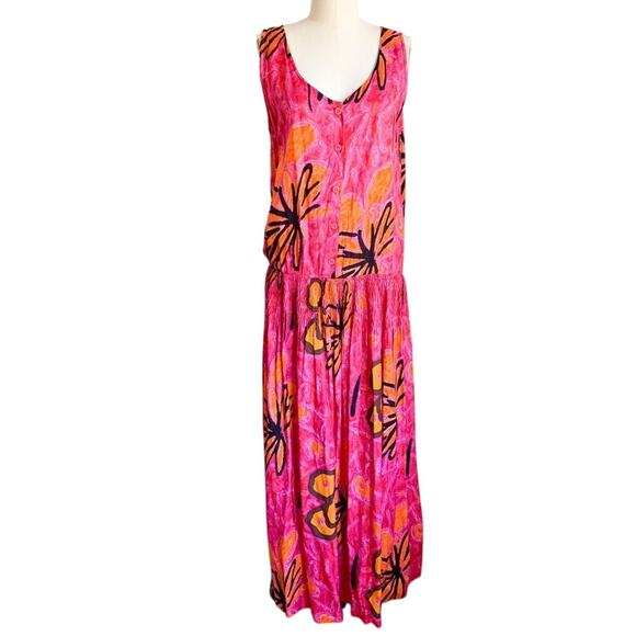 Vintage Drop Waist Sundress with Pockets - Picture 1 of 7